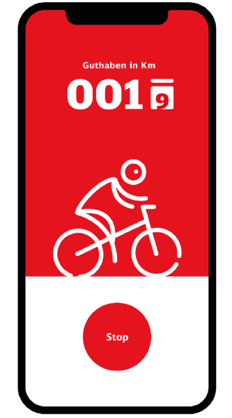 Start view of the Rad+ app