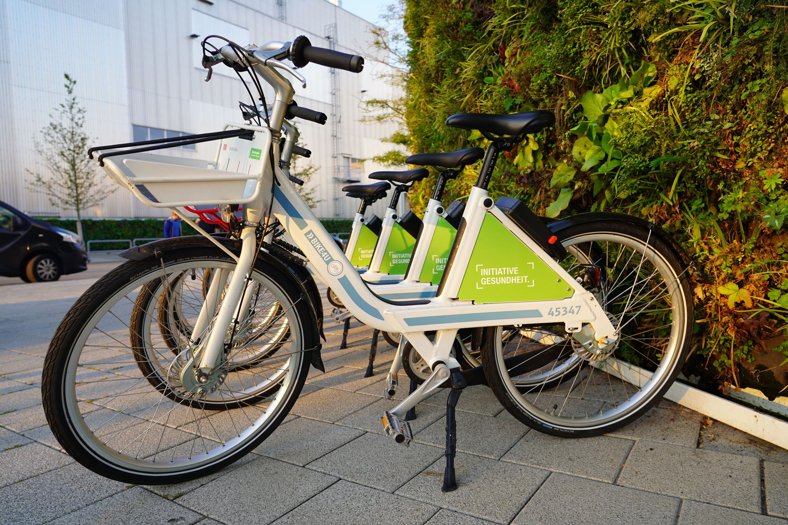 Einige Räder der BMW-Werksflotte BIKE4U